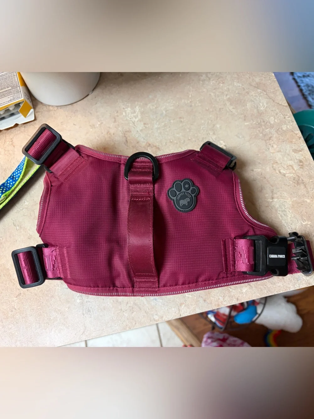 Canada Pooch Complete Control Harness - Plum Color, size M